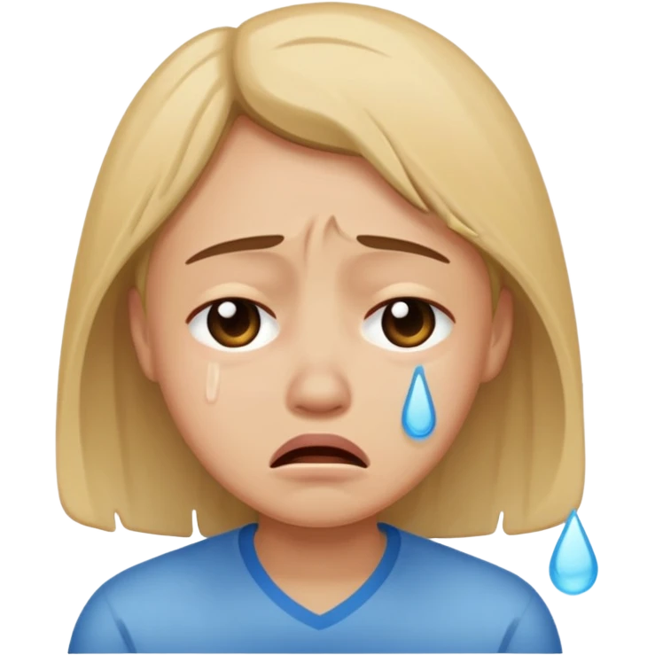 Crying a lot emoji