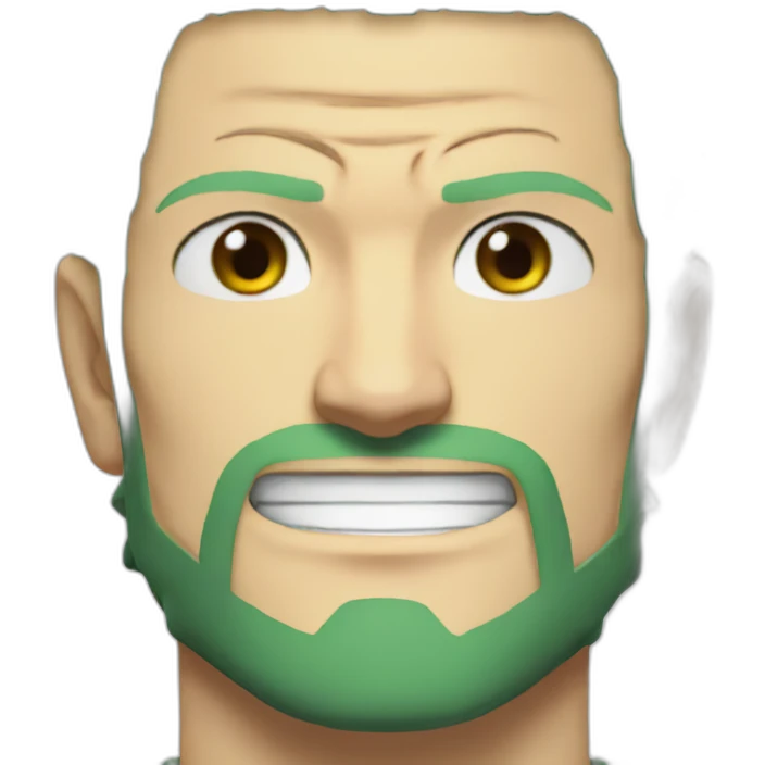 onepiece-Zoro-mihawk emoji