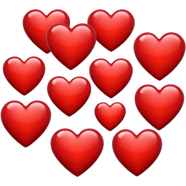 Hearts emoji