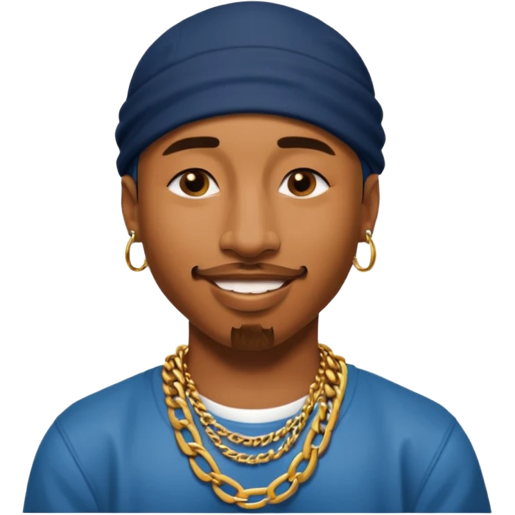 Peux tu me faire tupac emoji