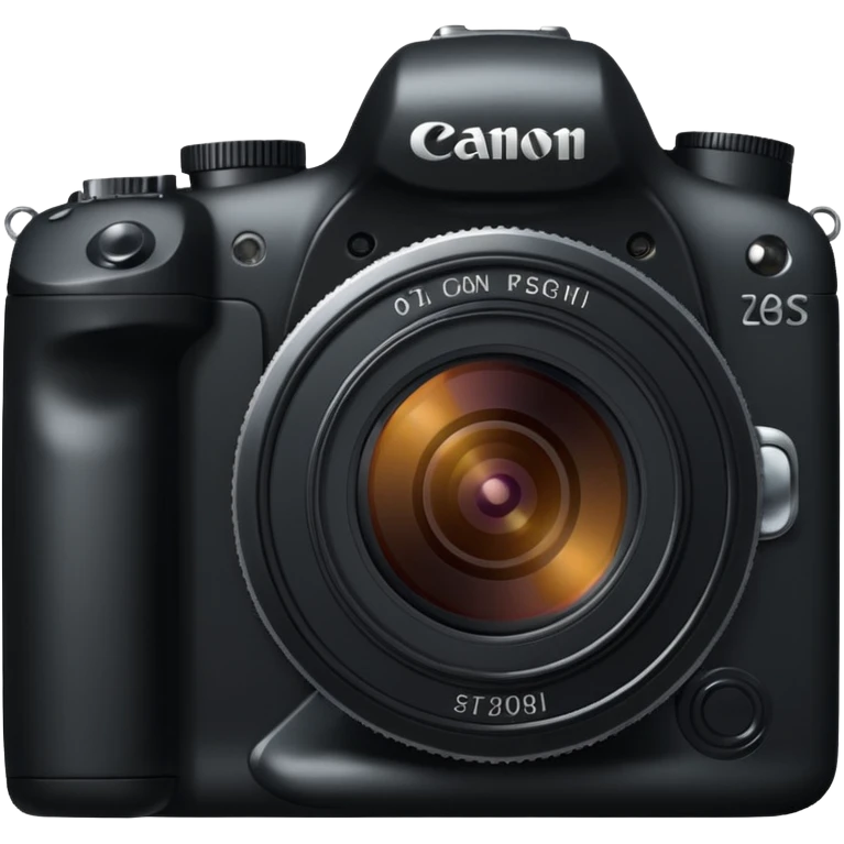 Professional camera Canon emoji