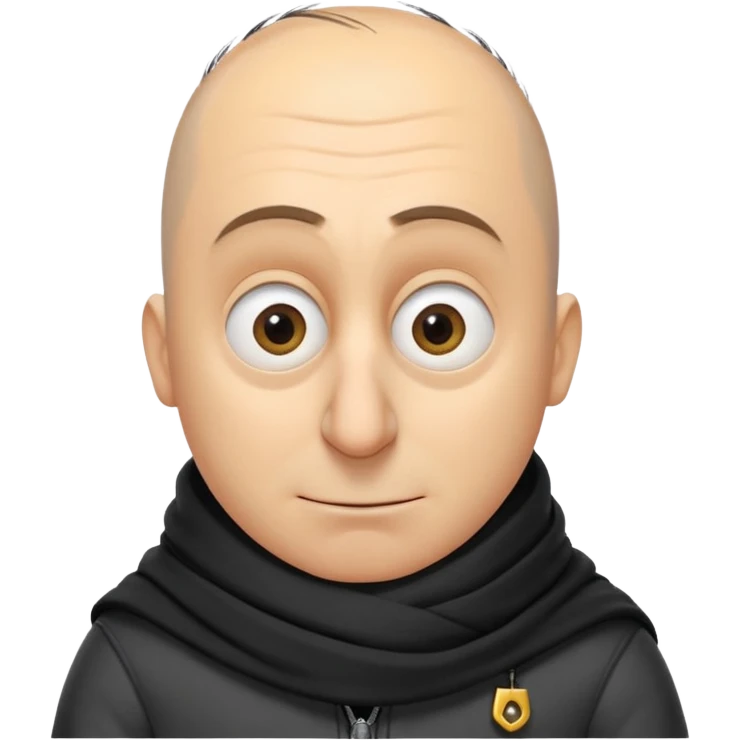 Despicable Me Gru with a big nose emoji