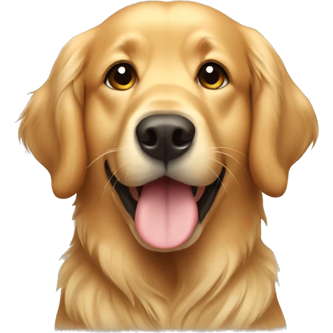Golden retriever  emoji