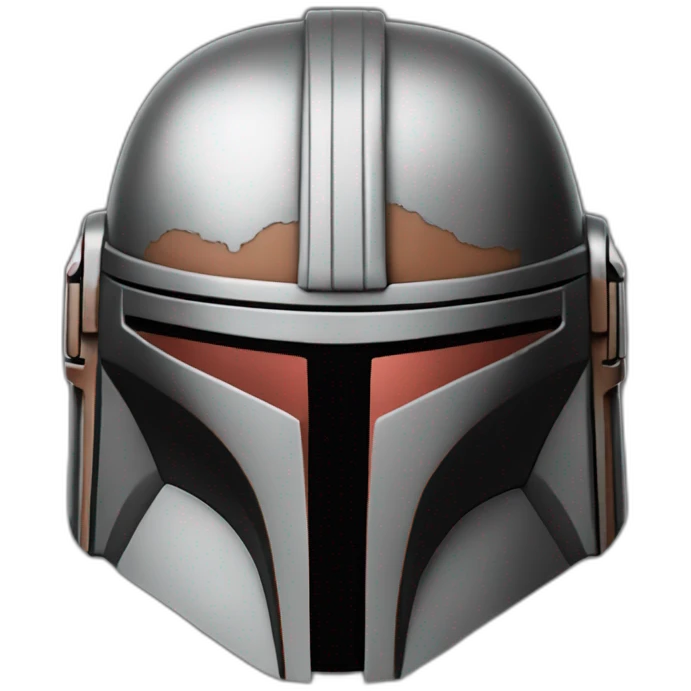 Mandalorian santa emoji