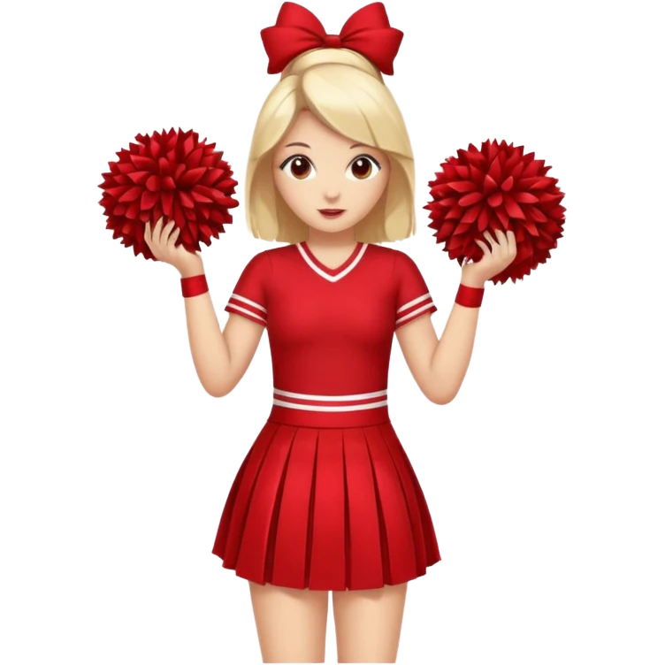 cheer leader dress emoji