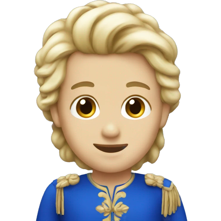 Royal blue emoji