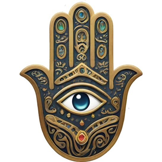 Hamsa hand emoji
