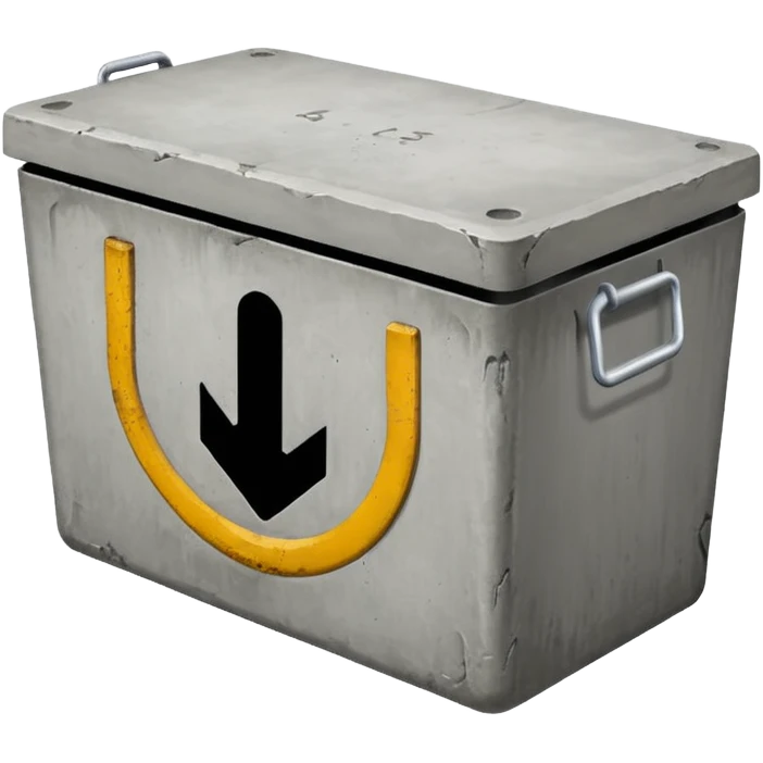 cemetery outer burial container emoji