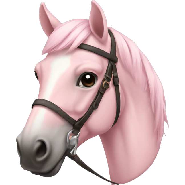 Pale pink tack emoji