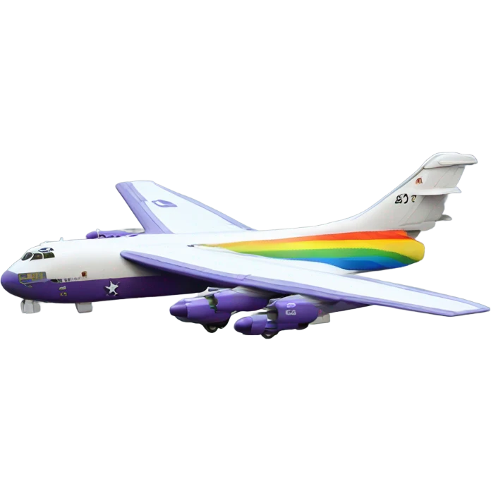 Rainbow B12 bomber emoji