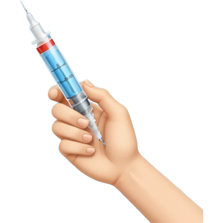Syringe in ✊🏻 emoji