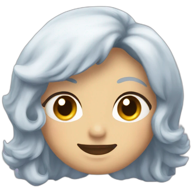 Luna cuarto menguante emoji