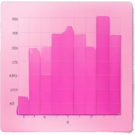 pink chart emoji