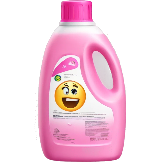 Pink laundry detergent emoji