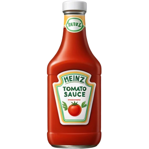 Heinz sauce brand fat bottle emoji