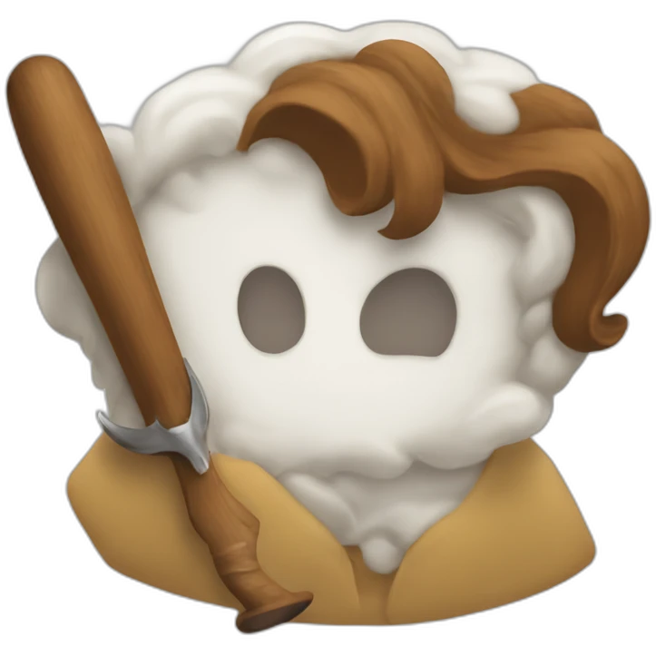 Pew pew de pie emoji