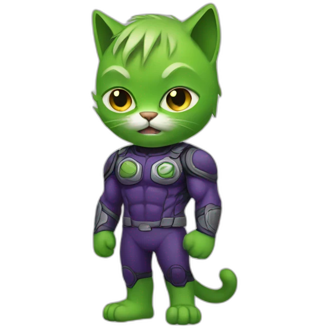 cat in hulk suit emoji