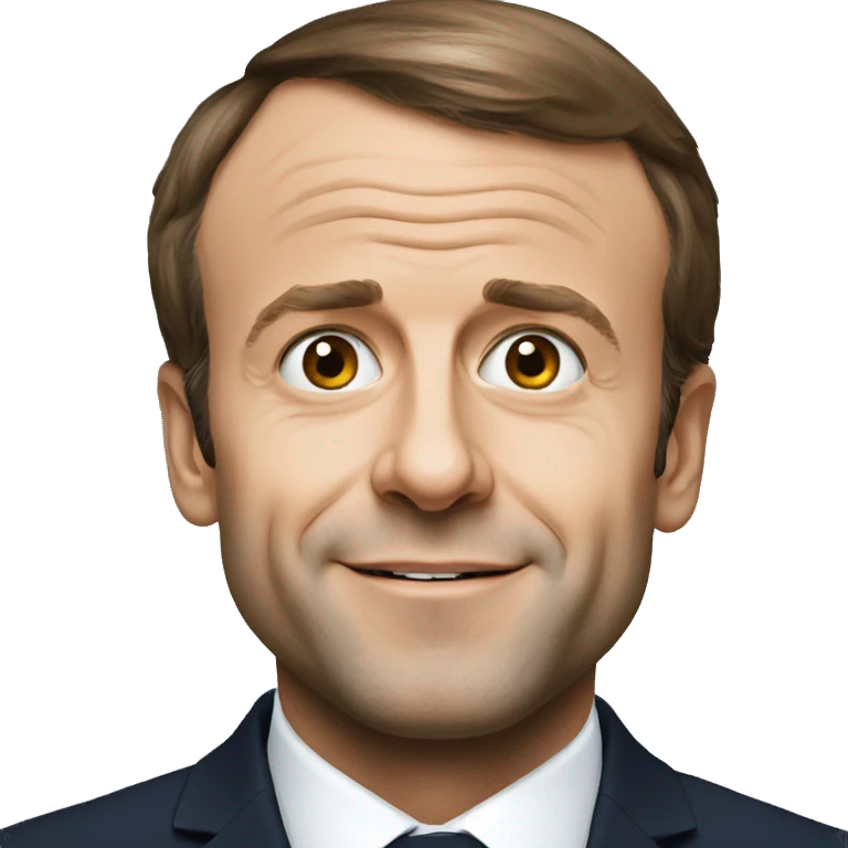 Emmanuel Macron emoji