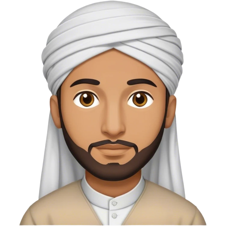 can you make an emoji of Muslim man emoji