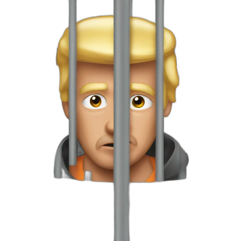 trump-in-jail-cell emoji