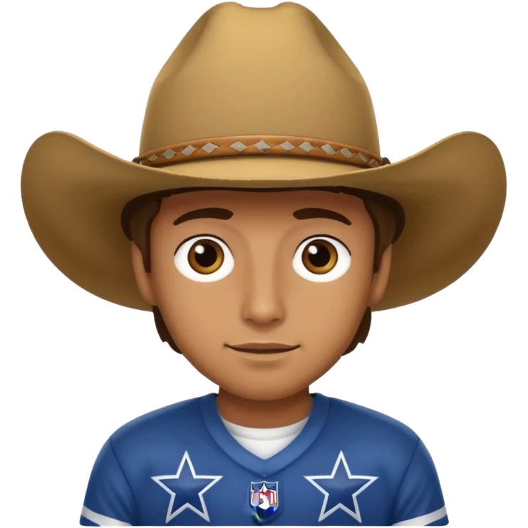 Cowboys fan emoji