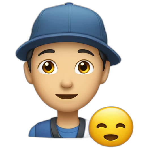 戴帽子的帅哥 emoji
