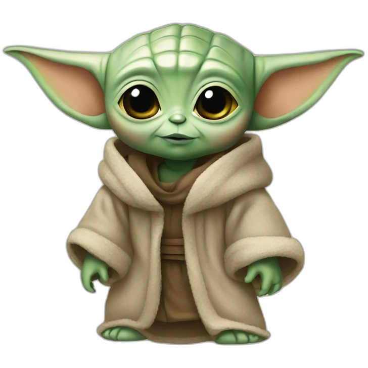 girl baby yoda emoji