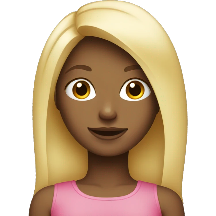 blonde girl emoji