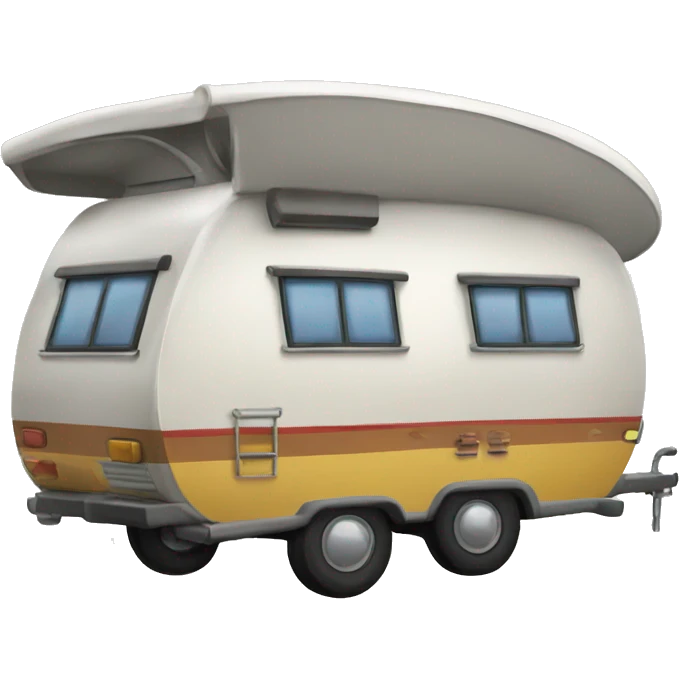 rear caravan emoji