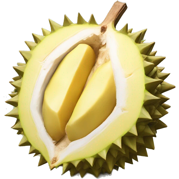 Durian fruit emoji