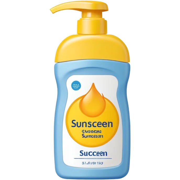 sunscreen emoji