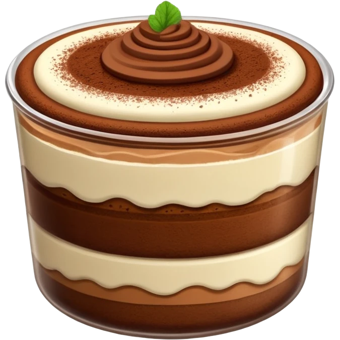 Tiramisú emoji