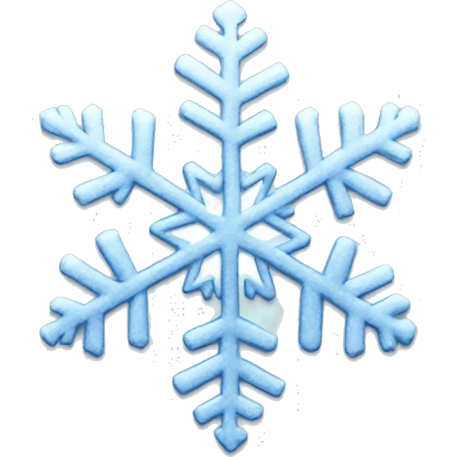 Snowflake  emoji