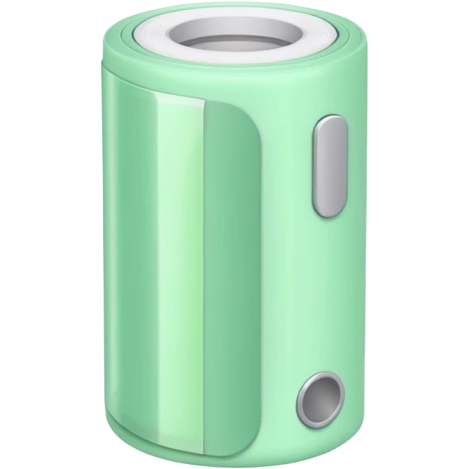 emoji of light green tape warmer emoji