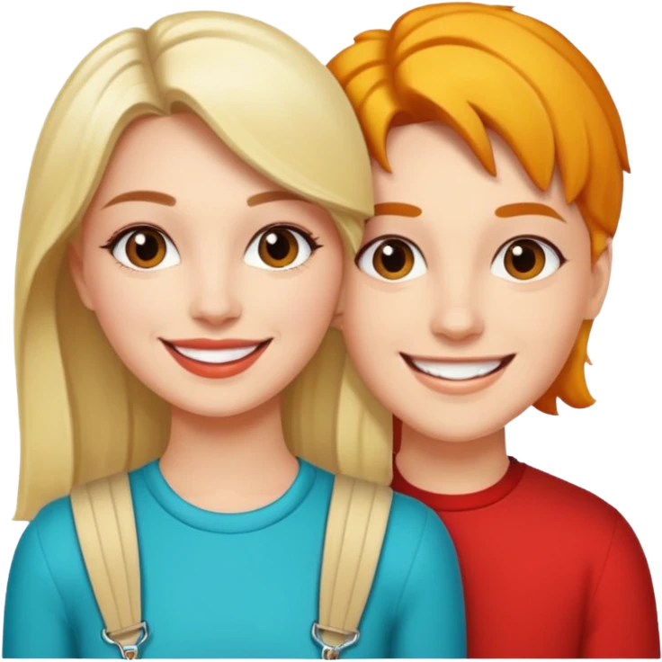 Mia Kalina avec le chanteur jul emoji