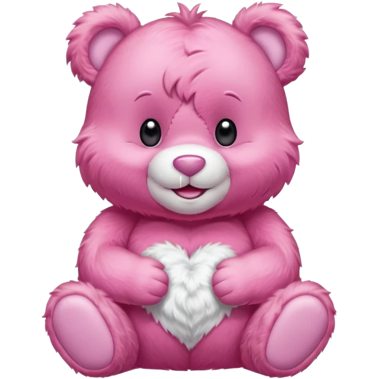 Pink Care Bear emoji