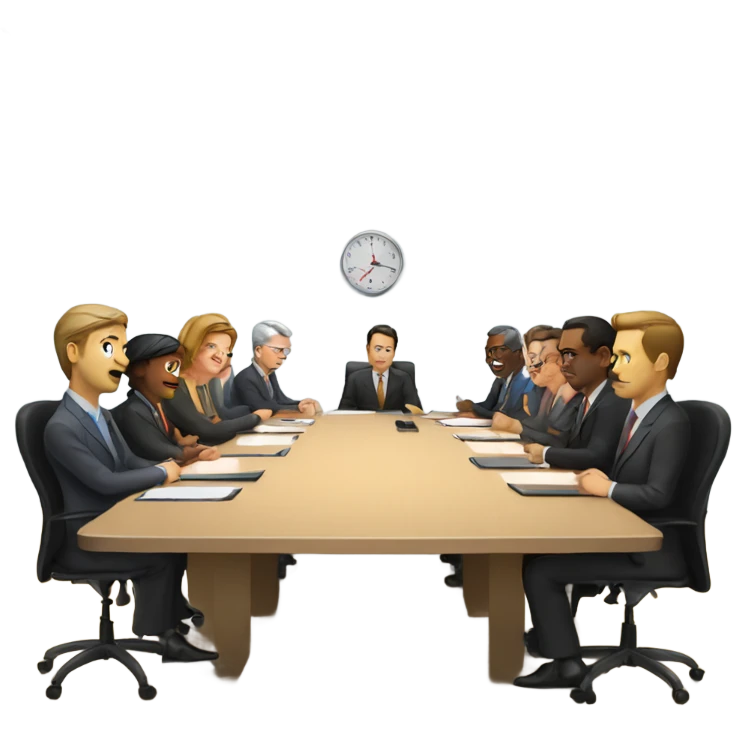 Board meeting emoji