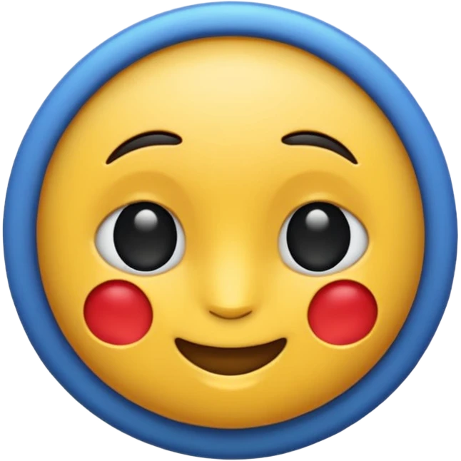 синяя галочка emoji