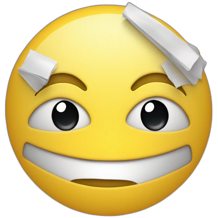 Smiley triste enleve un masque de théâtre emoji