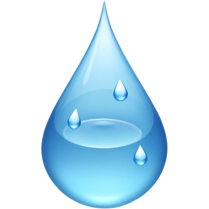 botella de agua emoji