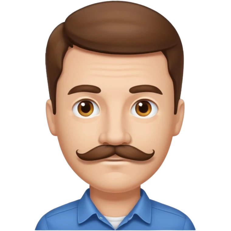 white man mustache emoji