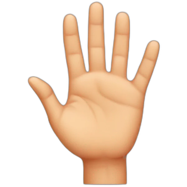 fingers illustration tiny emoji