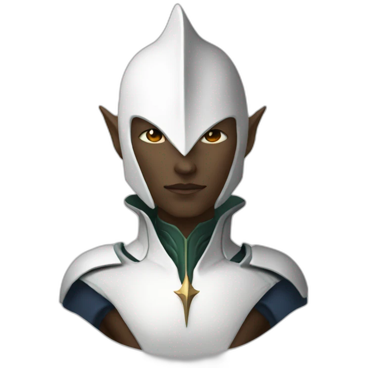 White skin Eldar emoji