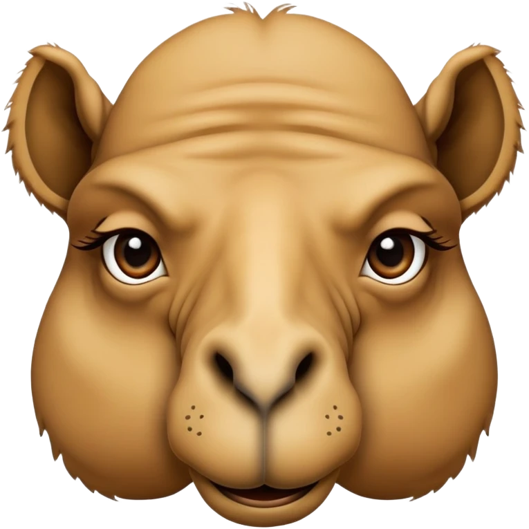Camel face emoji
