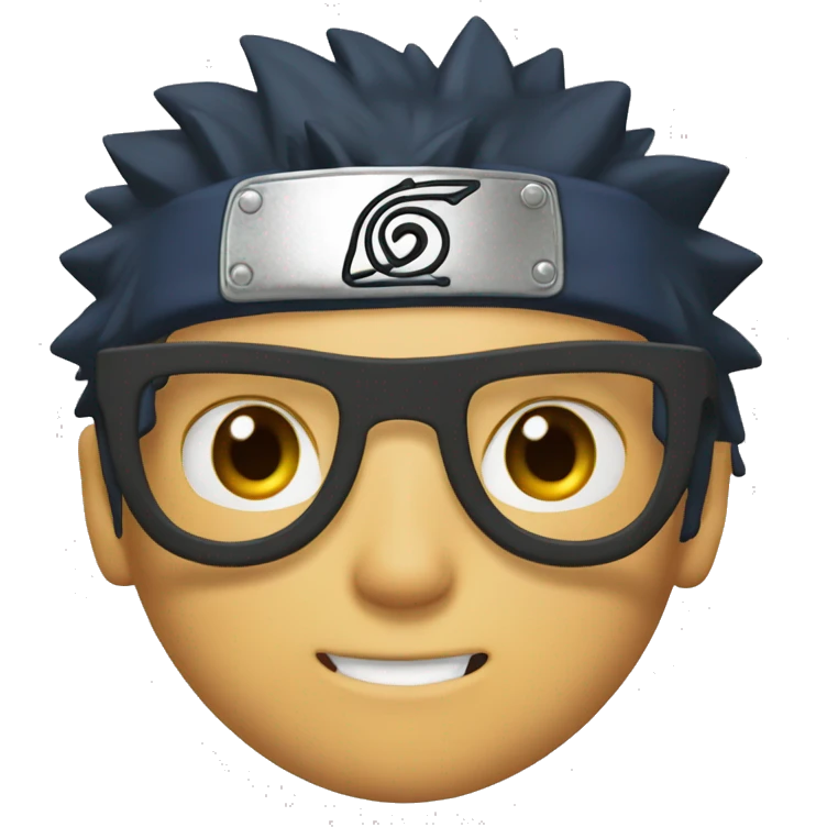 Naruto avec de lunettes  emoji