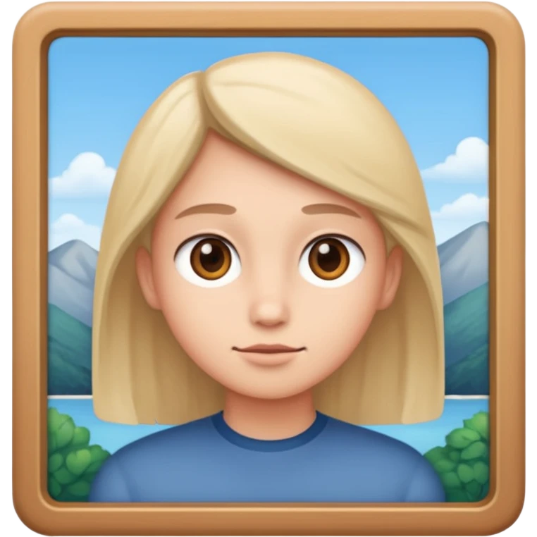 somebody looking outside  emoji