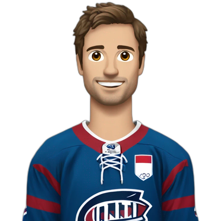 Quentin Papillon French hockey player from team « boxers de bordeaux » emoji