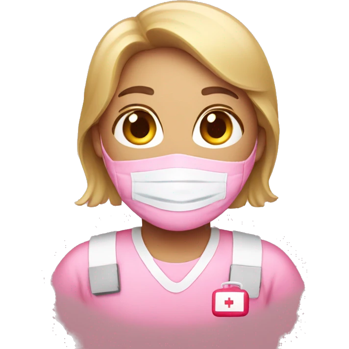 pink first aid kid emoji