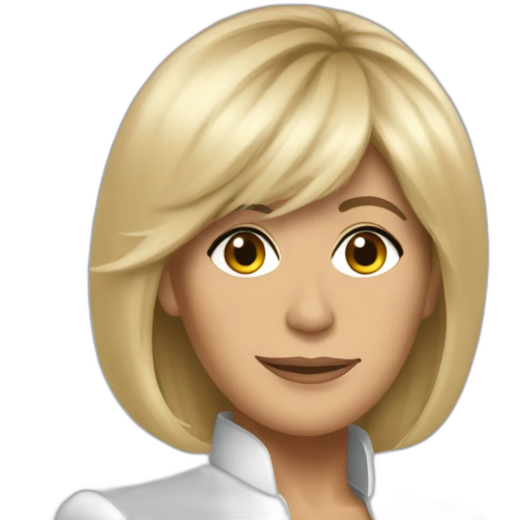 brigitte Macron emoji