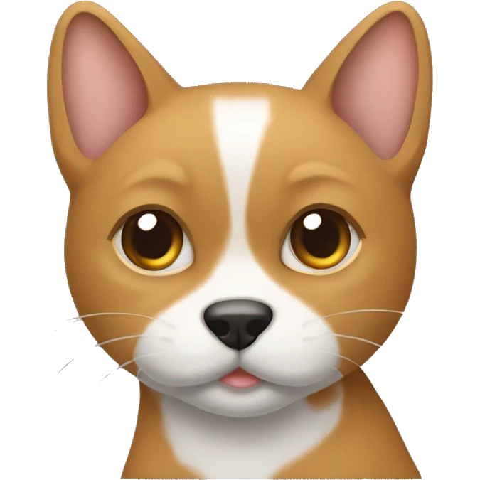 Mixto de gato y perro  emoji
